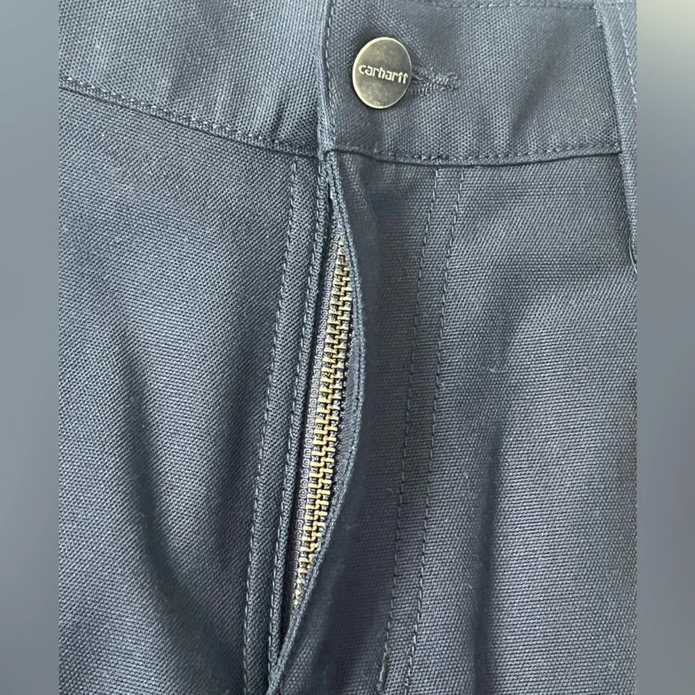 Carhartt Men’s Navy Size 30 Rugged Work Shorts Navy Blue Side Pocket
Inseam: 10” - Picture 14 of 16